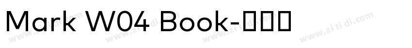 Mark W04 Book字体转换